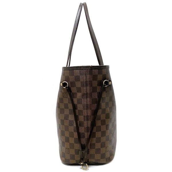 2 Louis Vuitton Tote Bag Neverfull MM Brown Damier Ebene