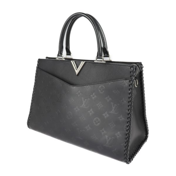 2 Louis Vuitton Verry Zip Tote Bag Monogram Embossed