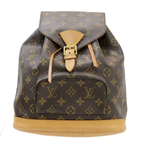 2 Louis Vuitton Montsouris MM Rucksack Monogram