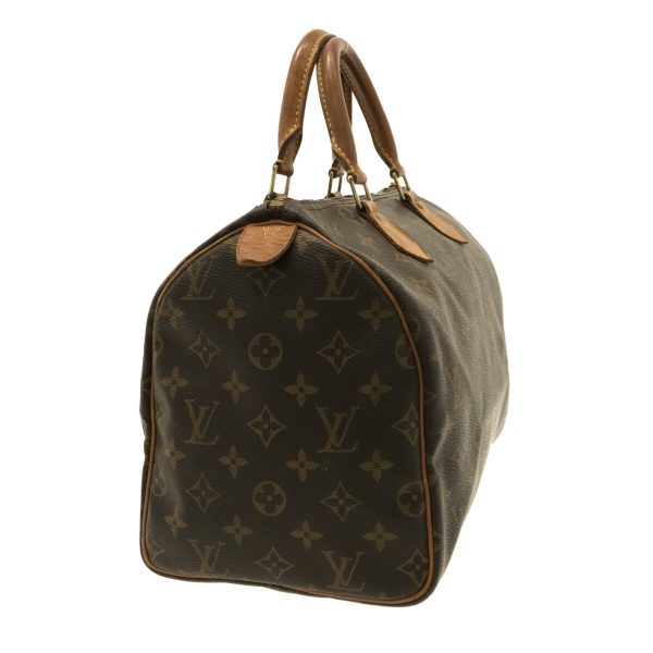 2 Louis Vuitton Speedy 30 Handbag Monogram Canvas