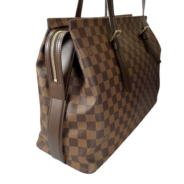 2 Louis Vuitton Damier Chelsea Shoulder Bag Ebene