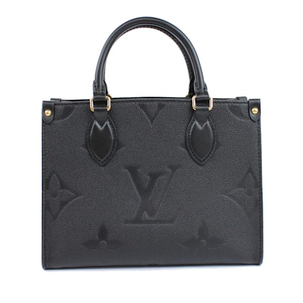 2 Louis Vuitton Amplant Black On The Go PM Handbag