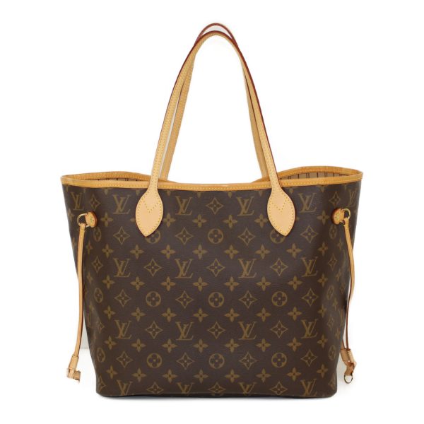 2 Louis Vuitton Neverfull MM Shoulder Bag Monogram Tote