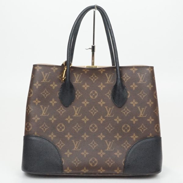 2 Louis Vuitton Flandrin Monogram Brown Black Handbag