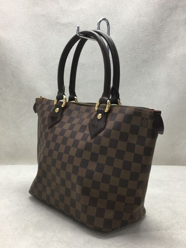 2 Louis Vuitton Tote Bag Saleya PM Damier Ebene