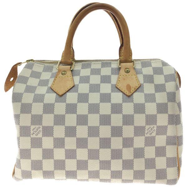 2 Louis Vuitton Handbag Damier Azur Speedy