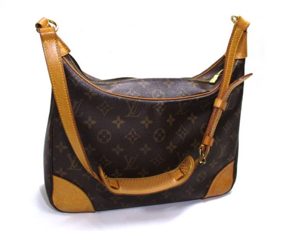 2 Louis Vuitton Boulogne 30 PM Shoulder Bag Monogram