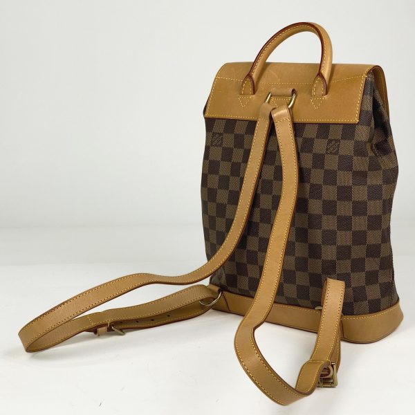 2 Louis Vuitton Arlequin Backpack Damier Ebene