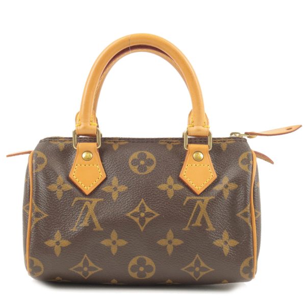 2 Louis Vuitton Monogram Mini Speedy Mini Boston Bag