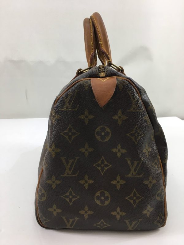 2 Louis Vuitton Monogram Canvas Handbag Speedy 30