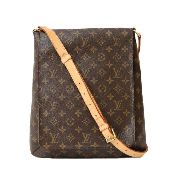 2 Louis Vuitton Musette Monogram Shoulder Bag Brown