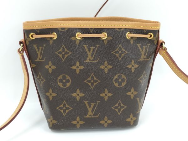 2 Louis Vuitton Shoulder Bag Nano Noe Monogram