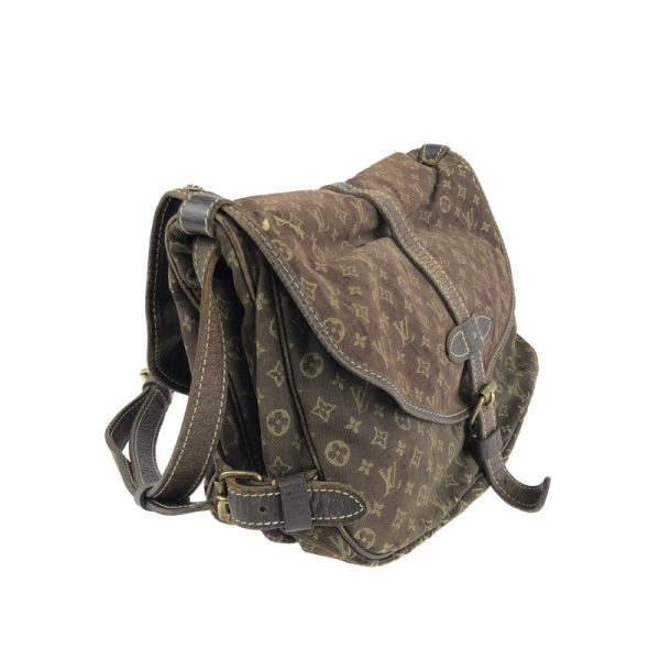 2 Louis Vuitton monogram minilan Saumur Shoulder Bag