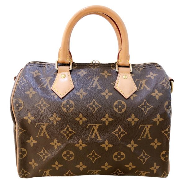 2 Louis Vuitton Speedy Bandouliere 25 Monogram Handbag