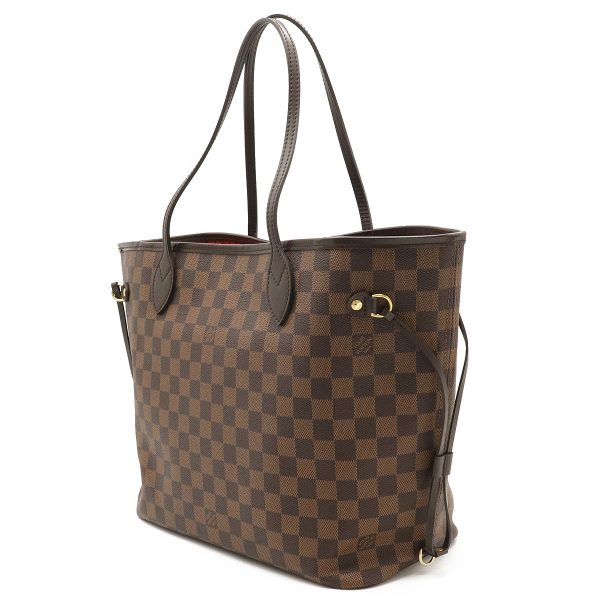 2 Louis Vuitton Damier Neverfull MM Tote Bag