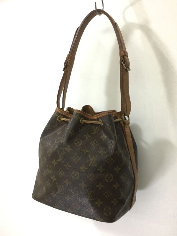 2 Louis Vuitton Petite Noe Monogram Canvas