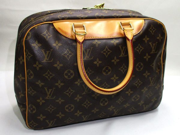 2 Louis Vuitton Handbag Deauville Bowling Vanity Monogram