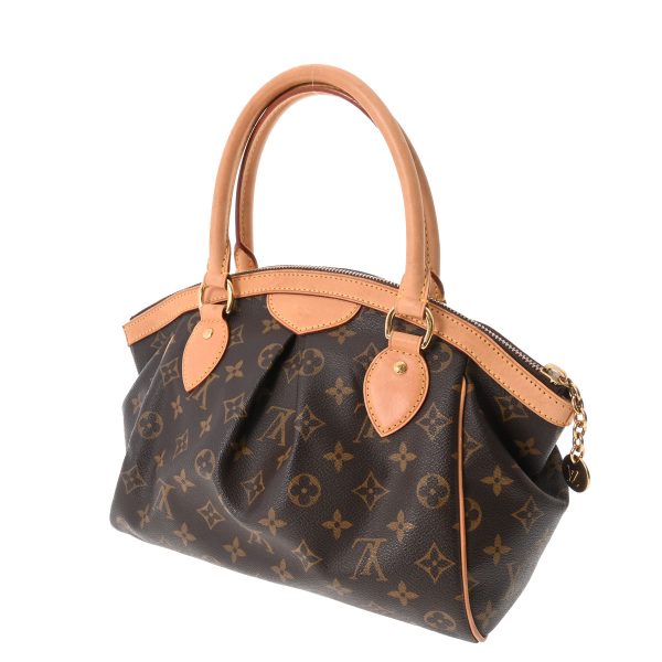 2 Louis Vuitton Monogram Tivoli PM Brown