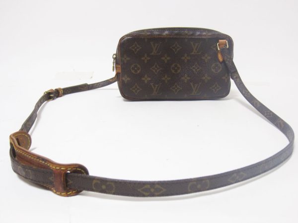 2 Louis Vuitton Monogram Pochette Marly Bandouliere Shoulder Bag