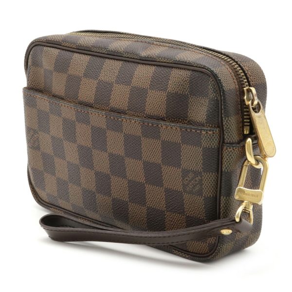 2 Louis Vuitton Damier Pochette Bie Macau Second Bag Clutch Bag