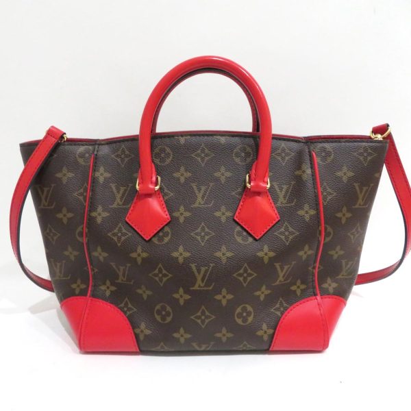 2 Louis Vuitton Flower Zipped Tote Handbag MM Monogram Tote Bag Monogram