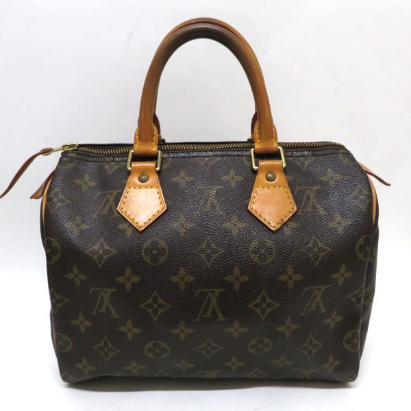 2 Louis Vuitton Bag Speedy 25 Monogram Brown