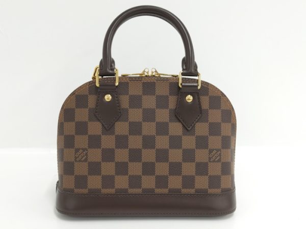 2 Louis Vuitton Alma BB 2 Way Shoulder Bag Damier Ebene