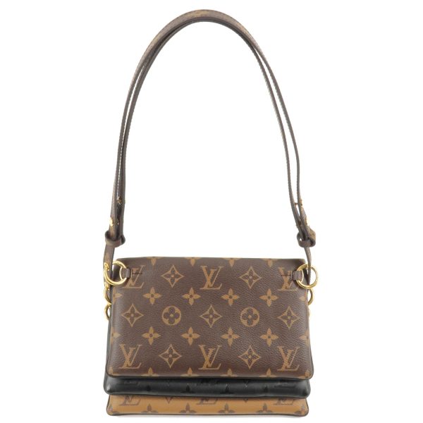 2 Louis Vuitton Monogram Reverse Pochette LV3 Shoulder Bag