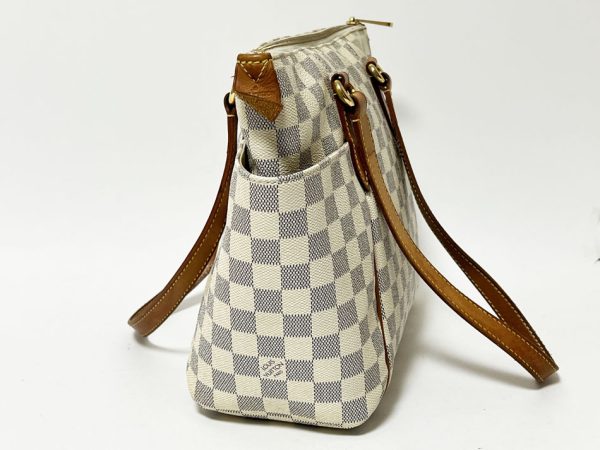 2 Louis Vuitton Damier Azur Totally PM Tote Bag Shoulder Bag