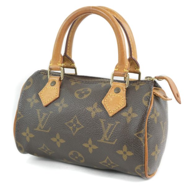 2 Louis Vuitton Mini Speedy Monogram Canvas