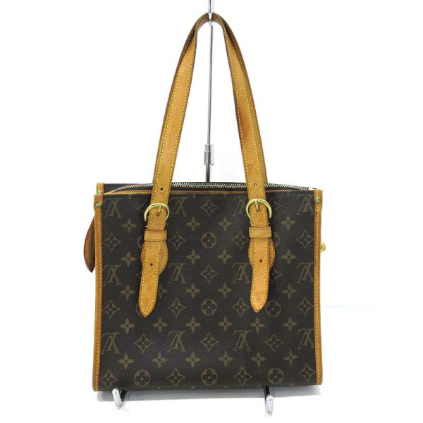 2 Louis Vuitton Monogram Popincourt Tote Bag Shoulder Bag Brown