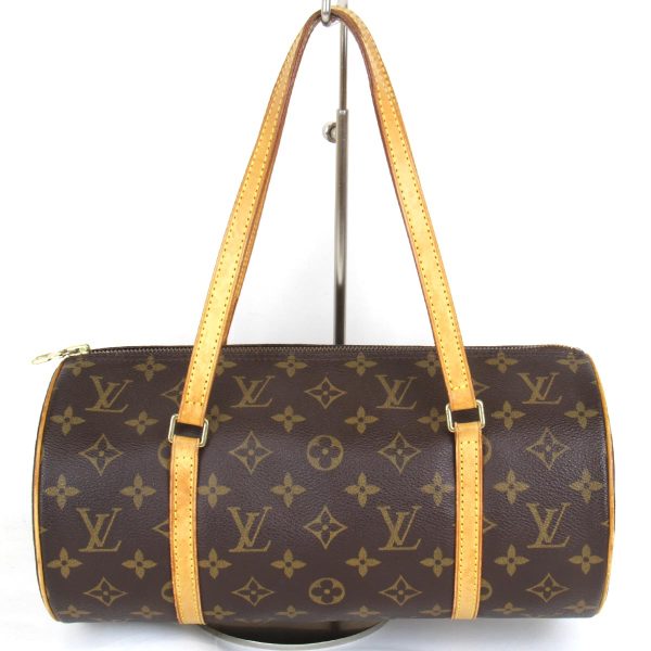 2 Louis Vuitton Papillon 30 Tote Bag Monogram Canvas Monogram