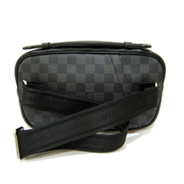 2 Louis Vuitton Damier Graphite Ambrel Waist Pouch