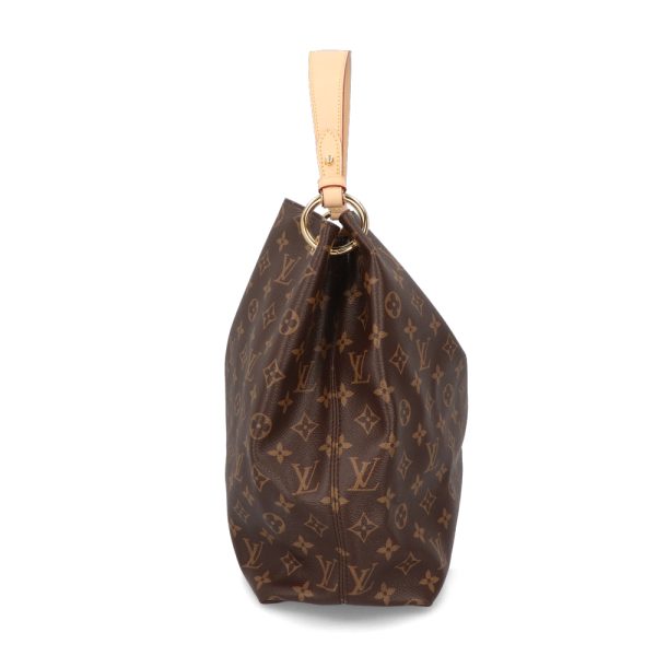 2 Louis Vuitton Graceful MM Tote Bag Shoulder Bag