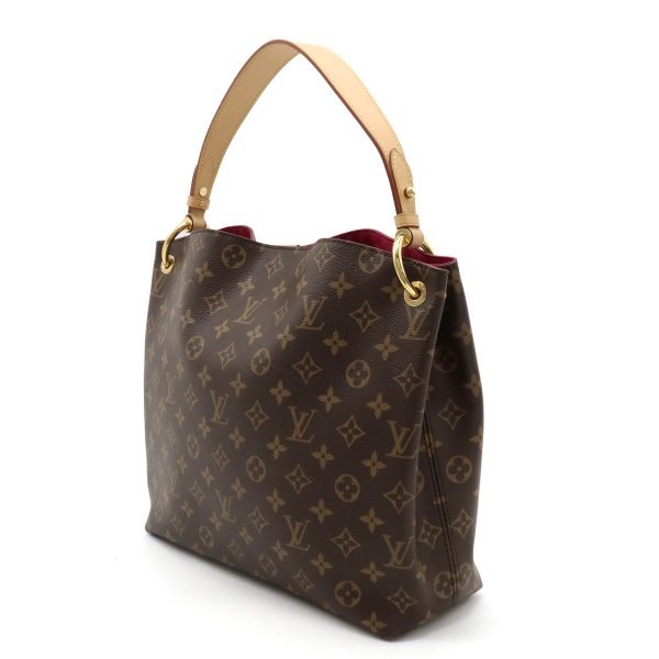 2 Louis Vuitton Monogram Graceful PM Shoulder Bag