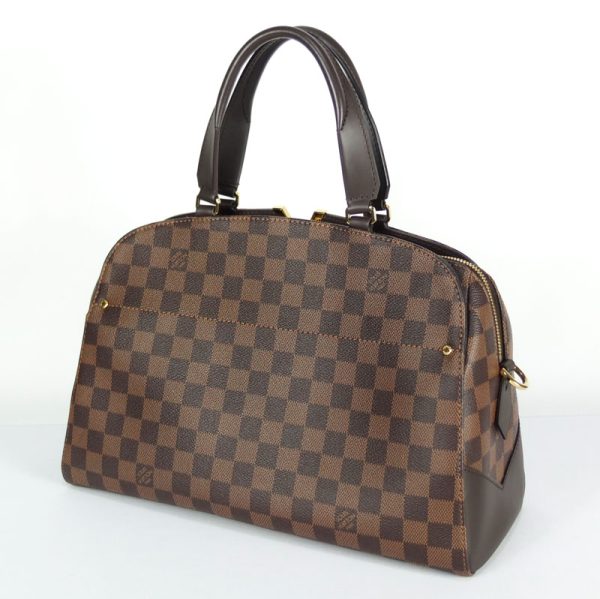 2 Louis Vuitton Kensington Bowling 2way Bag Handbag Damier Ebene