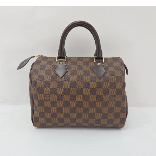 2 Louis Vuitton Speedy 25 AB Rank Handbag