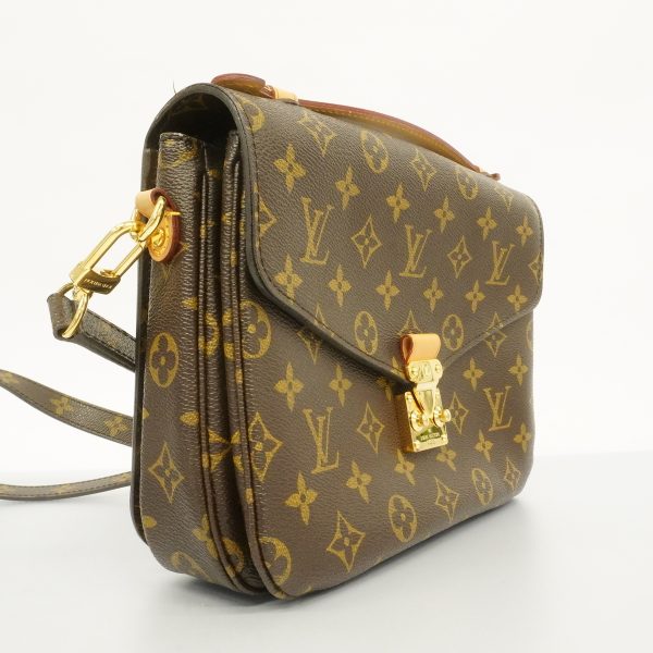 2 Louis Vuitton 2 Way Bag Monogram Pochette Metis MM