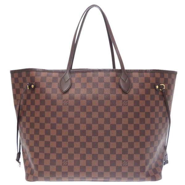 2 Louis Vuitton Damier Neverfull GM Tote Bag