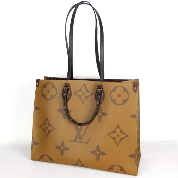 2 Louis Vuitton On The Go GM Tote Bag 2way Bag Giant Monogram