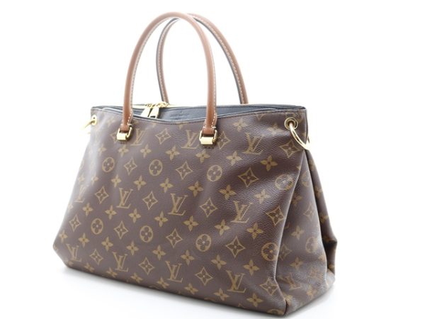 2 Louis Vuitton Pallas Monogram Noir 2 Way Handbag One shoulder Bag