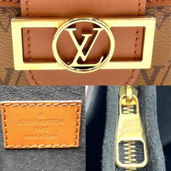 2000001246907253 8 Louis Vuitton Monogram Reverse Dauphine MM Shoulder Bag