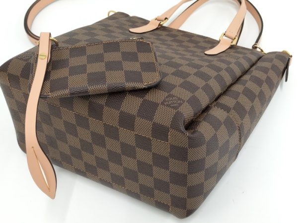 2000773252000813 4 Louis Vuitton Belmont NV BB 2WAY Damier Leather Handbag