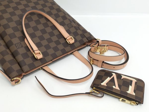 2000773252000813 5 Louis Vuitton Belmont NV BB 2WAY Damier Leather Handbag