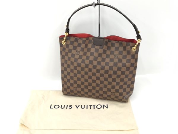 2000773252000868 9 Louis Vuitton Graceful PM Handbag Damier Ebene