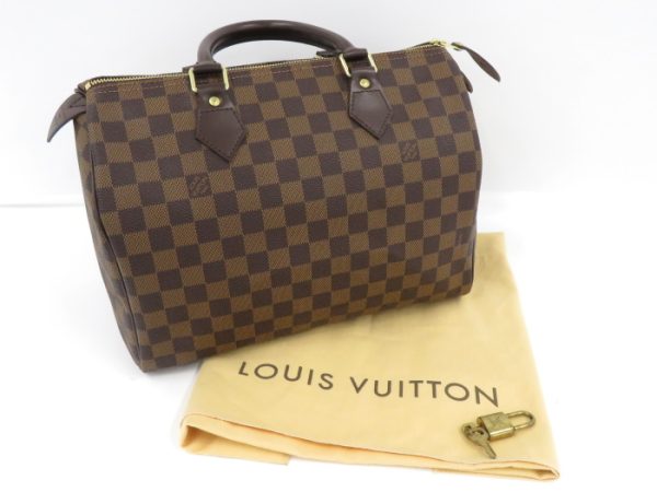 2000773259700294 10 Louis Vuitton Speedy 30 Handbag Damier Ebene