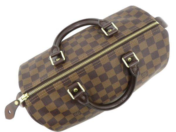 2000773259700294 5 Louis Vuitton Speedy 30 Handbag Damier Ebene