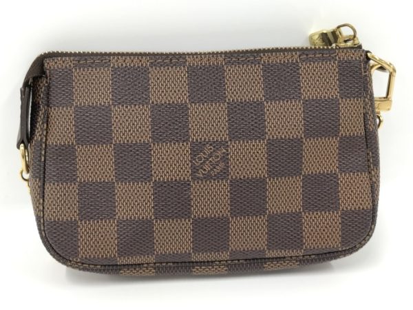 2000803252000620 2 Louis Vuitton Mini Pochette Accessory Pouch Damier Ebene