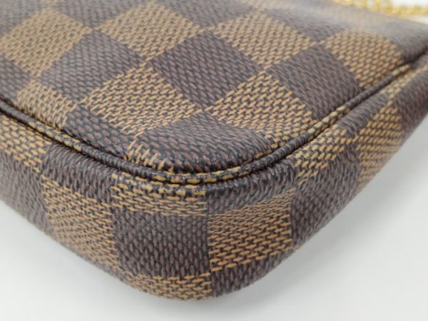 2000803252000620 3 Louis Vuitton Mini Pochette Accessory Pouch Damier Ebene