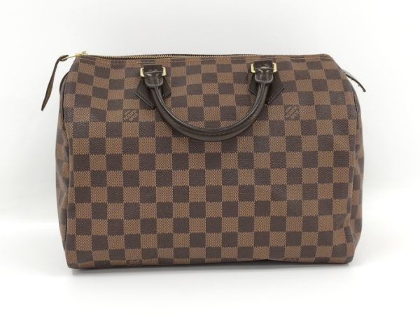 2000803257600638 2 Louis Vuitton Speedy Damier Ebene Handbag